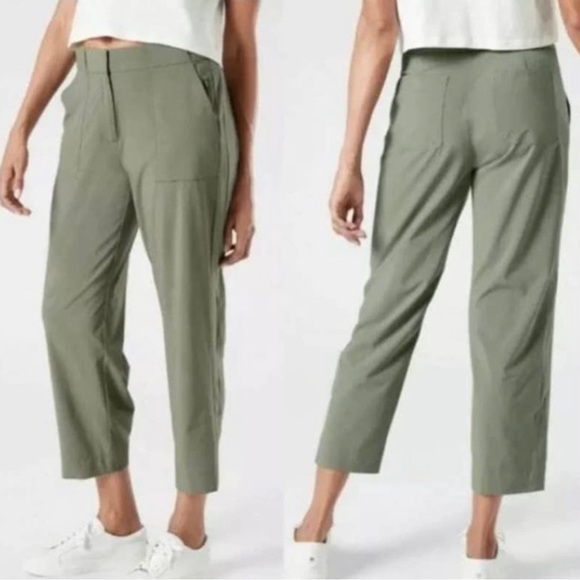 Athleta Tribeca Utility Crop Pants - Picture 2 of 13
